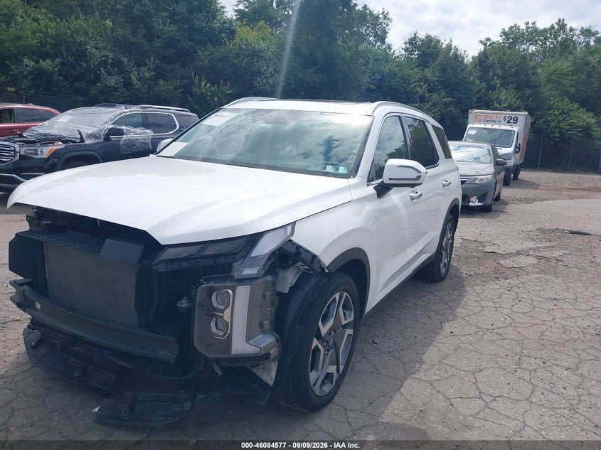 Vin: km8r5dge6ru703704, lot: 46584174, hyundai palisade limited 20242