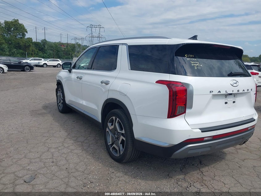 Vin: km8r5dge6ru703704, lot: 46584174, hyundai palisade limited 20243
