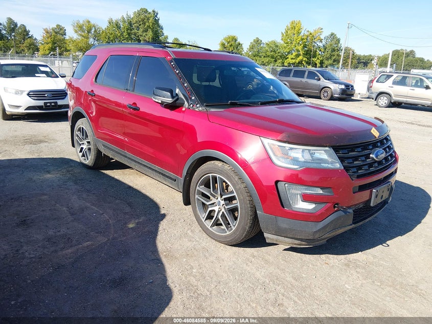 2016 FORD EXPLORER auction photo 1
