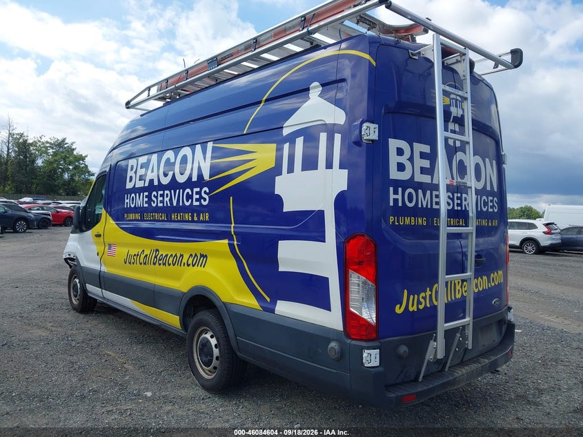 Vin: 1ftbr3x80nka51067, lot: 46584201, ford transit-250 cargo van 20223