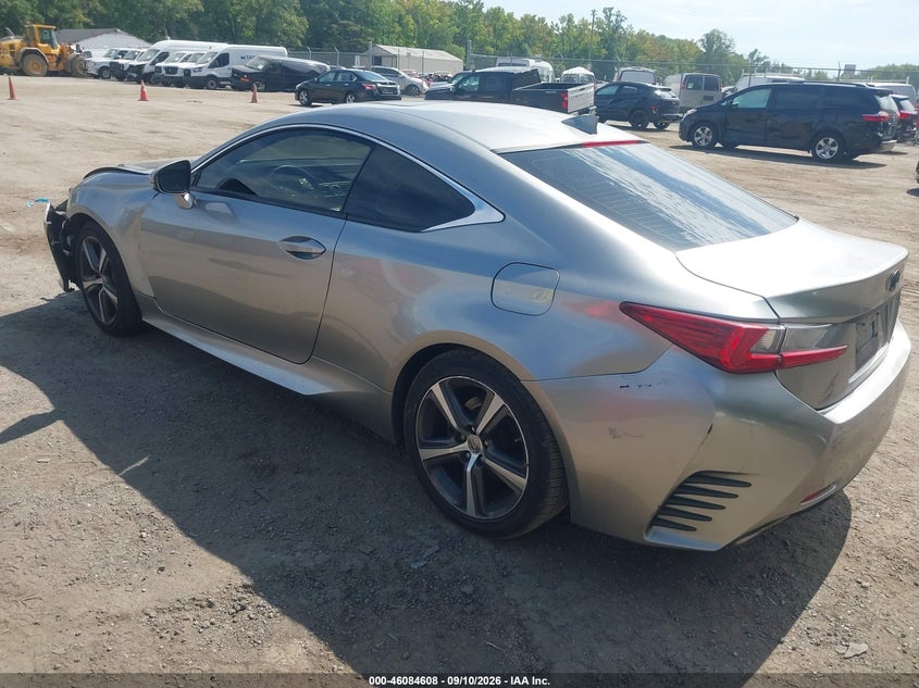 Vin: jthha5bc1h5007511, lot: 46584205, lexus rc 200t 20173