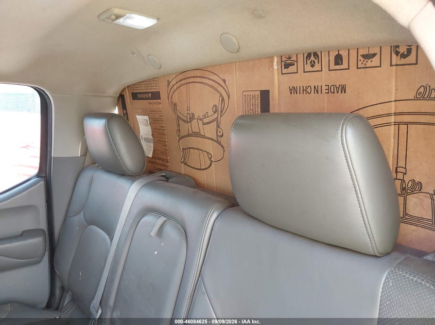 NISSAN FRONTIER 2008 VIN 1N6AD09W08C402186