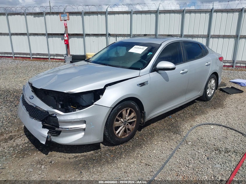 Vin: knagt4l32h5149993, lot: 46584237, kia optima lx 20172
