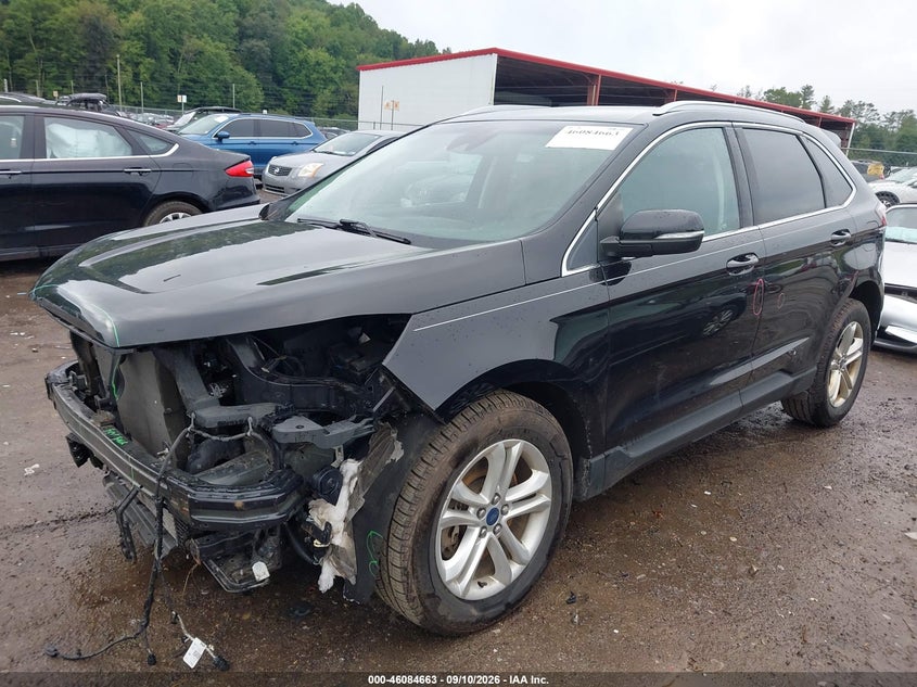 Vin: 2fmpk4j98kbc45154, lot: 46584260, ford edge sel 20192