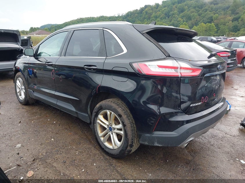 Vin: 2fmpk4j98kbc45154, lot: 46584260, ford edge sel 20193