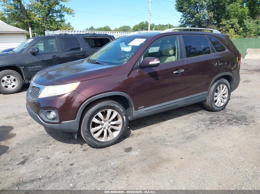 Vin: 5xykuda24bg042057, lot: 46584265, kia sorento ex v6 20112