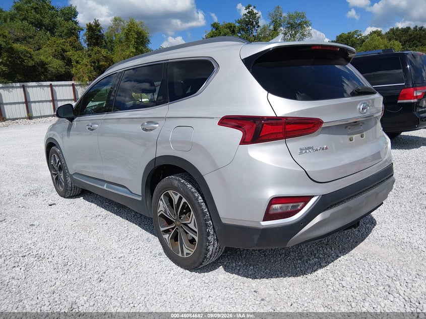 Vin: 5nms53aa0kh076162, lot: 46584279, hyundai santa fe limited 2.0t 20193