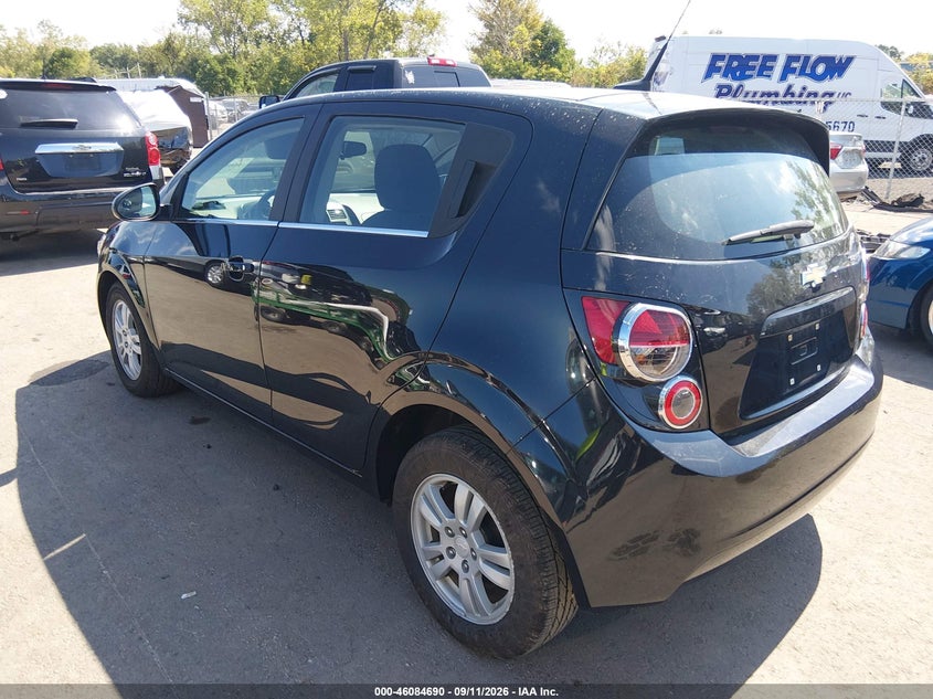 Vin: 1g1jc6sb3e4132482, lot: 46584287, chevrolet sonic lt auto 20143