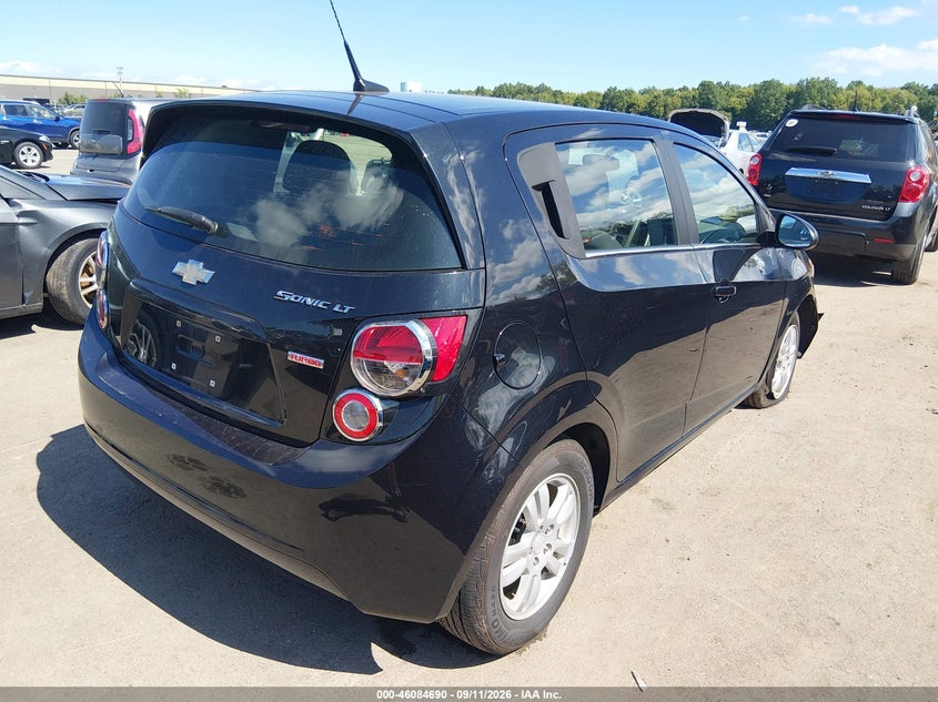 Vin: 1g1jc6sb3e4132482, lot: 46584287, chevrolet sonic lt auto 20144