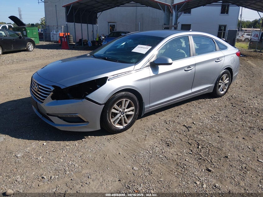 Vin: 5npe24af3fh216303, lot: 46584292, hyundai sonata se 20152