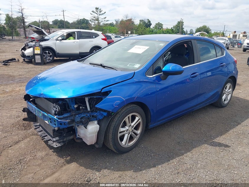 Vin: 3g1be6sm4hs579021, lot: 46584320, chevrolet cruze lt auto 20172