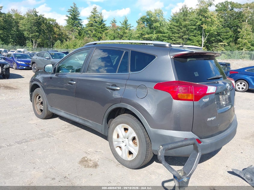 Vin: 2t3bfrev0dw036692, lot: 46584355, toyota rav4 le 20133