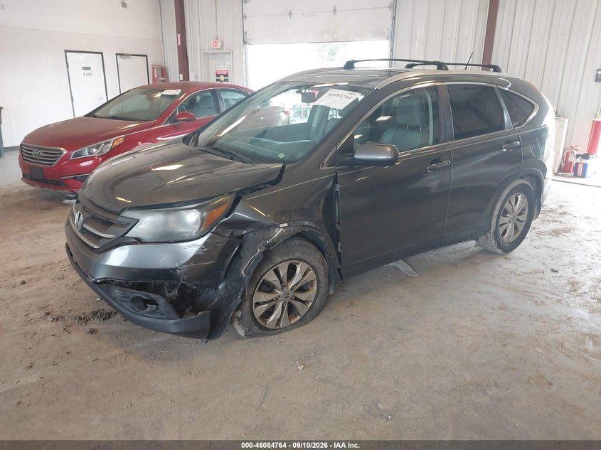 Vin: 2hkrm3h72ch514678, lot: 46584361, honda cr-v ex-l 20122