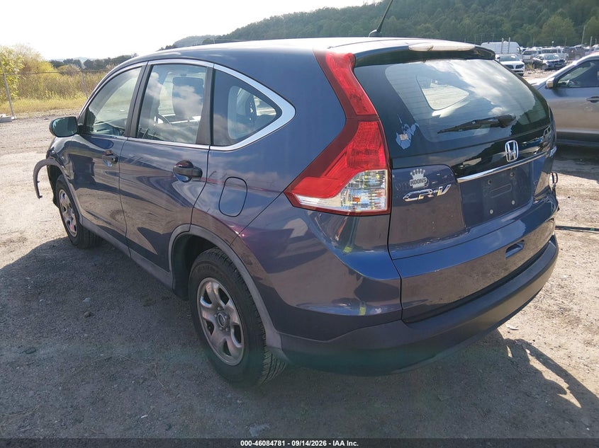 Vin: 5j6rm4h39cl041046, lot: 46584378, honda cr-v lx 20123