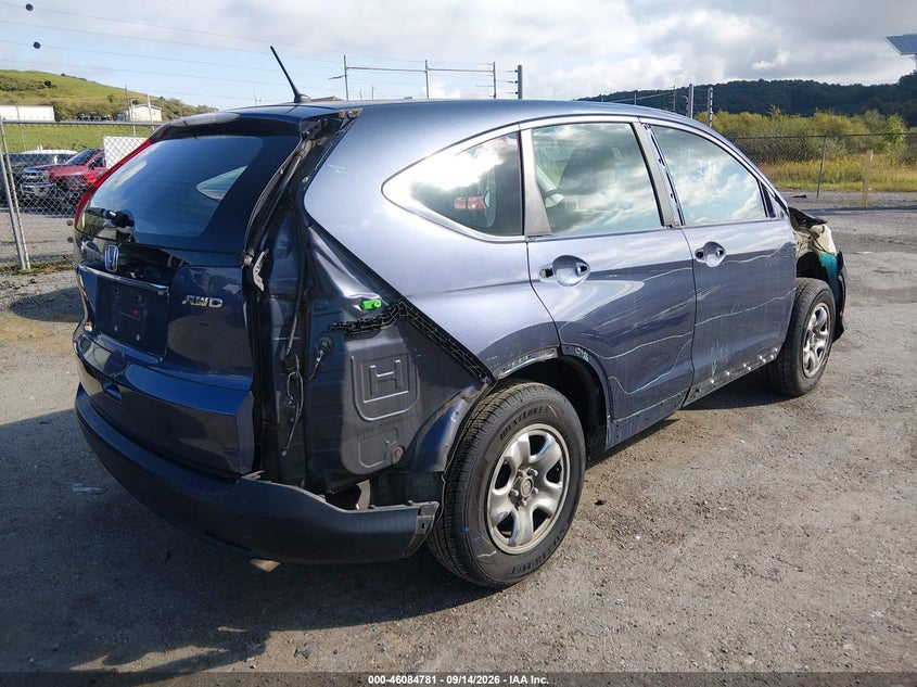 Vin: 5j6rm4h39cl041046, lot: 46584378, honda cr-v lx 20124