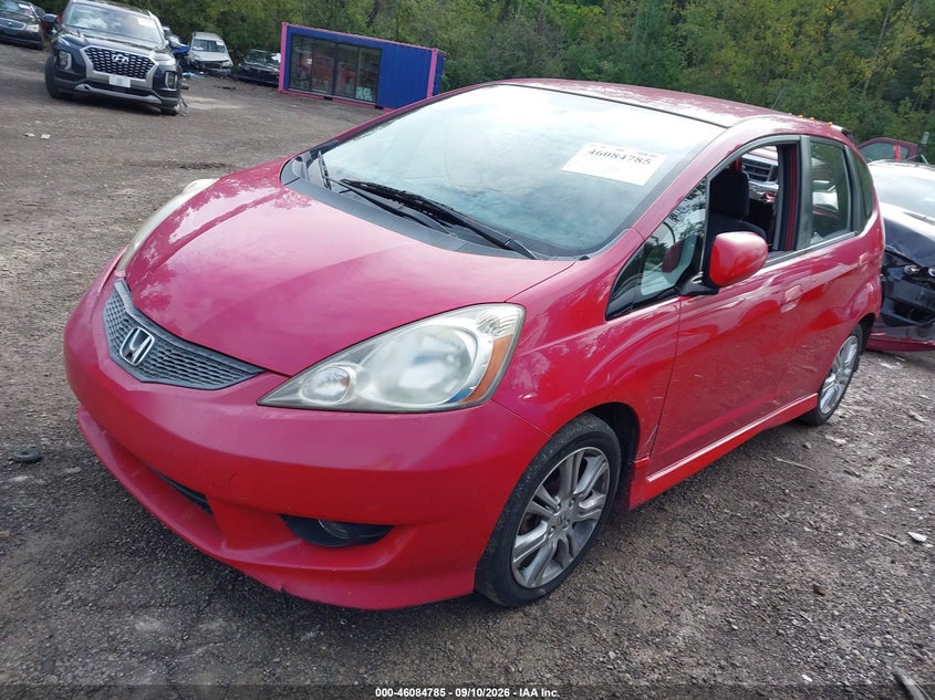 Vin: jhmge8h49ac004729, lot: 46584382, honda fit sport 20102