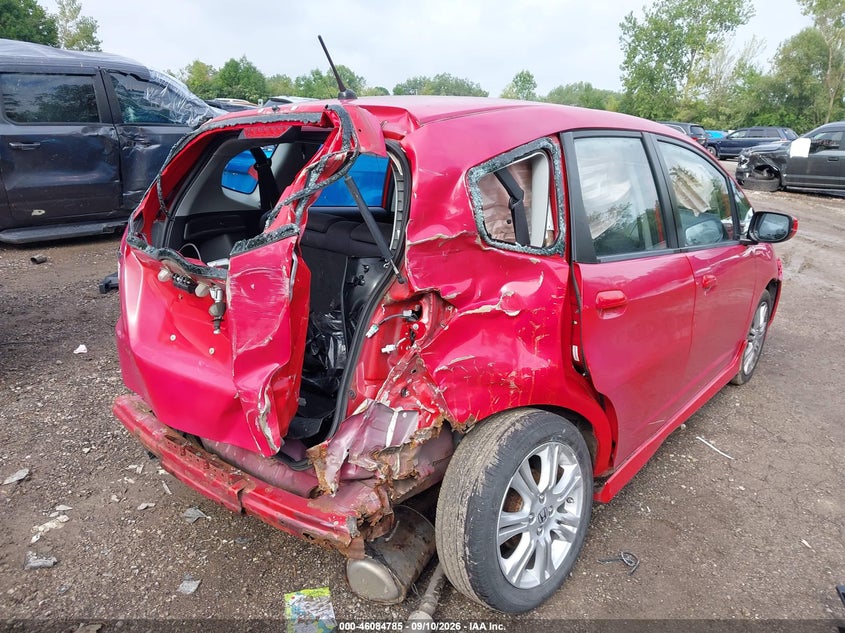Vin: jhmge8h49ac004729, lot: 46584382, honda fit sport 20104