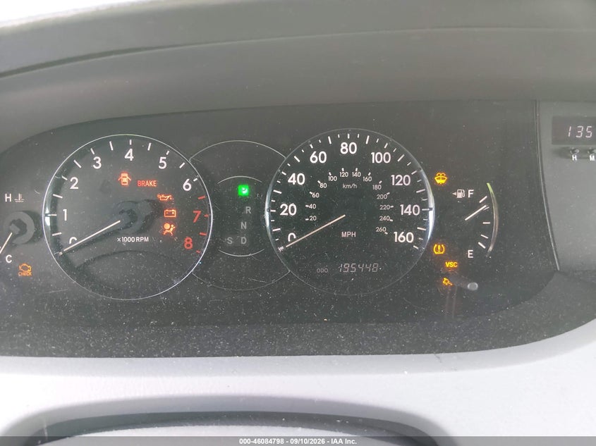 2008 TOYOTA AVALON auction photo 7