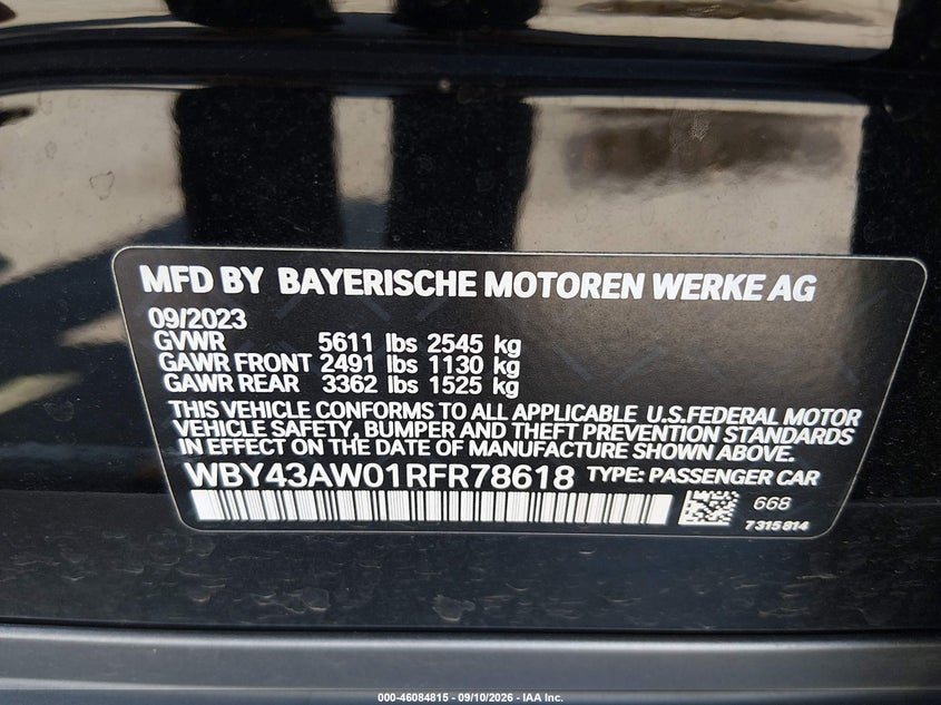 BMW I4 GRAN COUPE