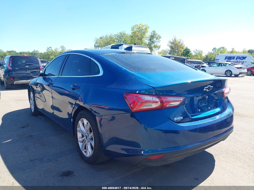 Vin: 1g1zd5st8kf161821, lot: 46584414, chevrolet malibu lt 20193