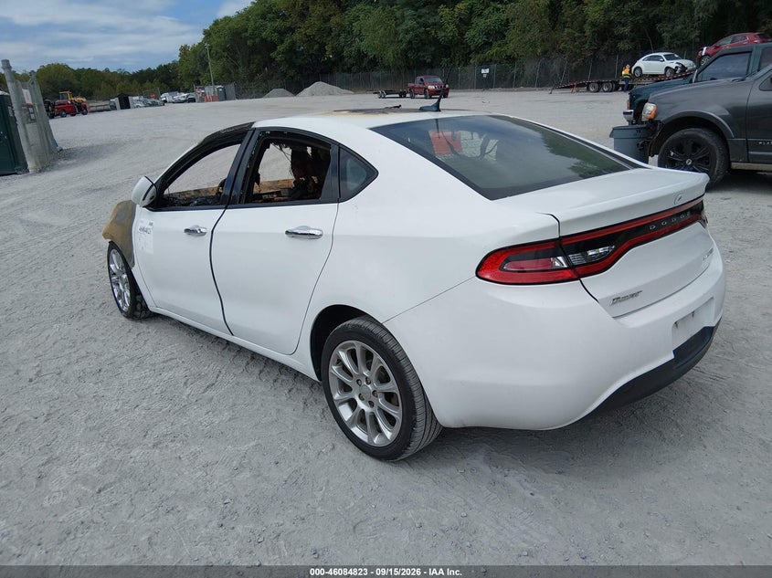 Vin: 1c3cdfca4dd294854, lot: 46584420, dodge dart limited 20133