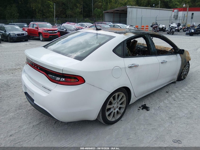 Vin: 1c3cdfca4dd294854, lot: 46584420, dodge dart limited 20134
