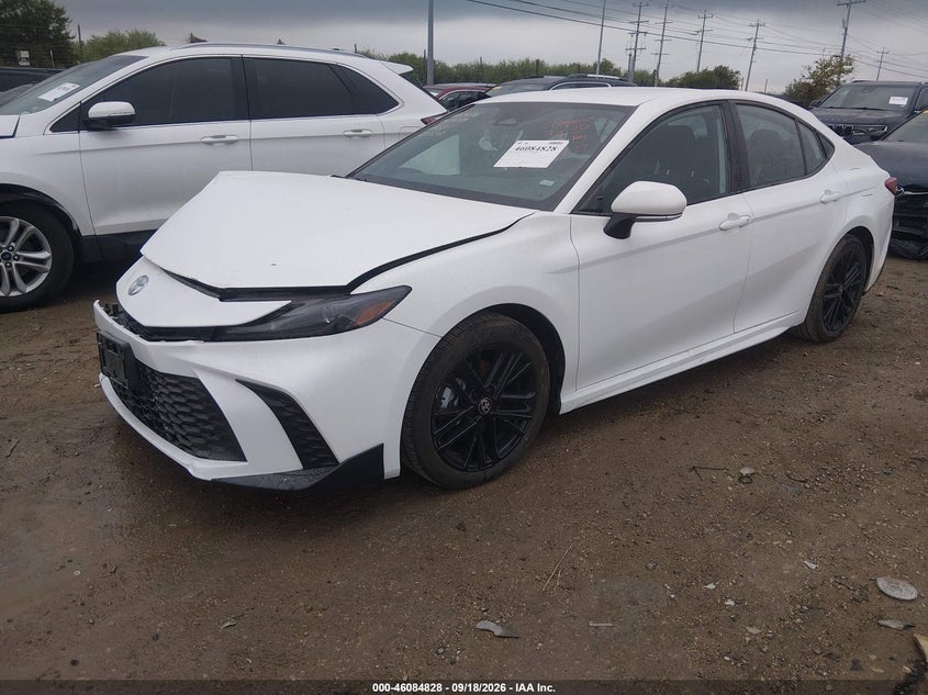 Vin: 4t1daack1tu257677, lot: 46584425, toyota camry se 20262