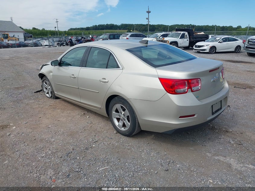 Vin: 1g11b5sl3ff245599, lot: 46584428, chevrolet malibu ls 20153