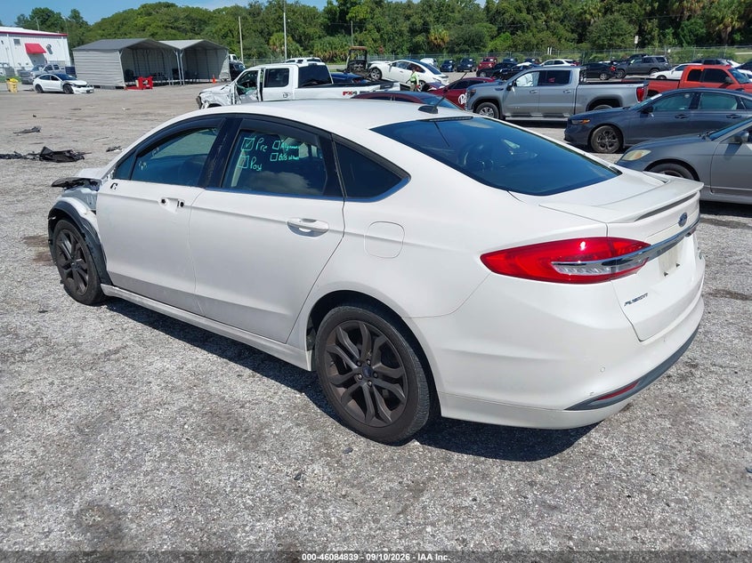 Vin: 3fa6p0hd1jr183820, lot: 46584436, ford fusion se 20183