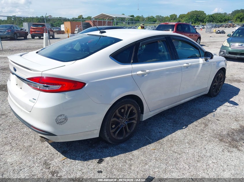 Vin: 3fa6p0hd1jr183820, lot: 46584436, ford fusion se 20184