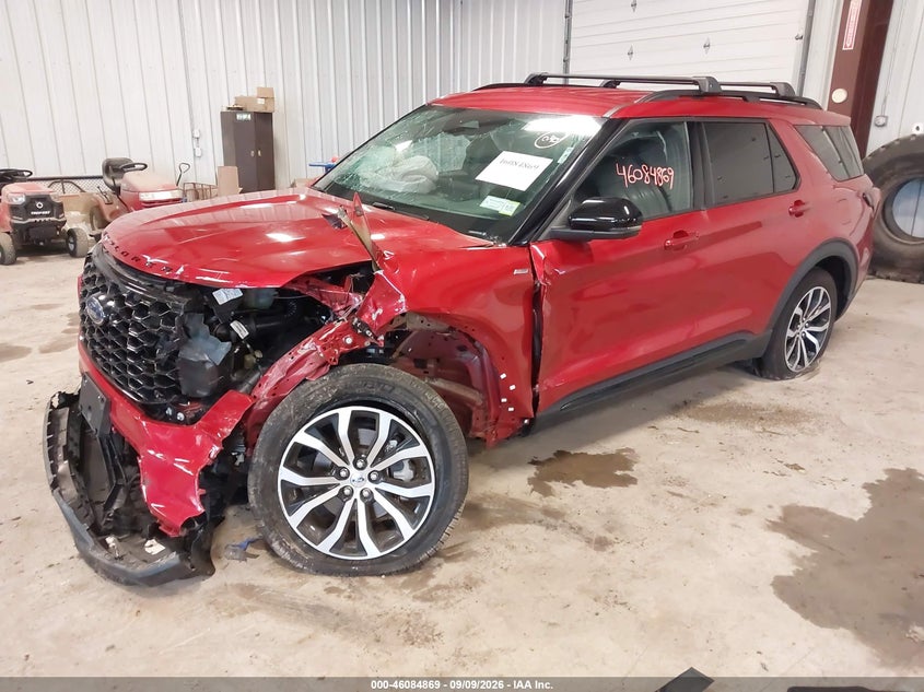 Vin: 1fmuk8kh4tga13953, lot: 46584466, ford explorer st-line 20262