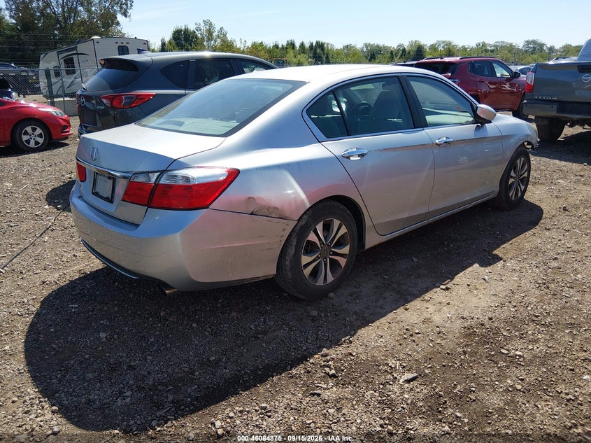 Vin: 1hgcr2f34da030152, lot: 46584472, honda accord lx 20134