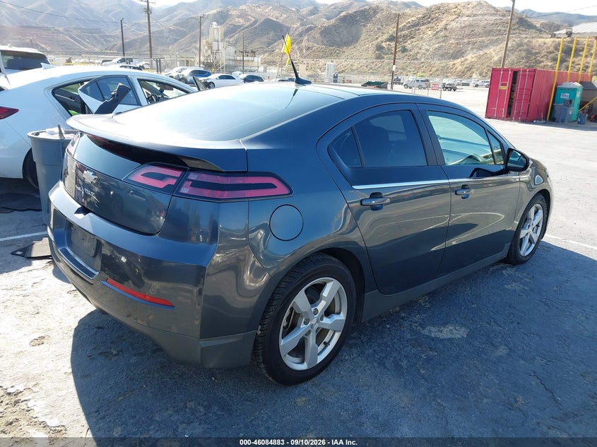 Vin: 1g1re6e41du145367, lot: 46584480, chevrolet volt 20134