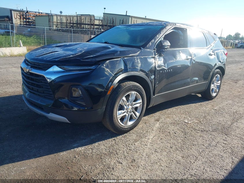Vin: 3gnkbcr42ms561218, lot: 46584485, chevrolet blazer fwd 2lt 20212