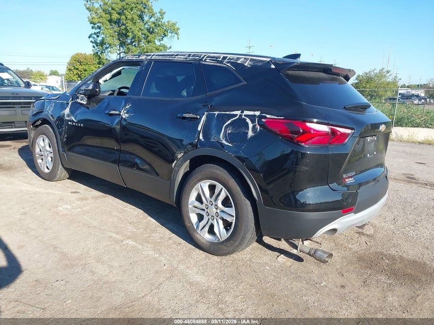 Vin: 3gnkbcr42ms561218, lot: 46584485, chevrolet blazer fwd 2lt 20213