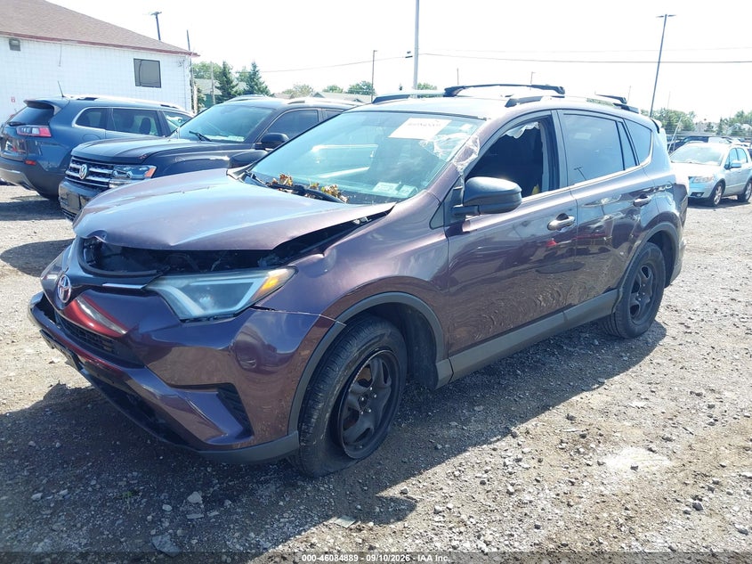 Vin: 2t3bfrev4gw467573, lot: 46584486, toyota rav4 le 20162