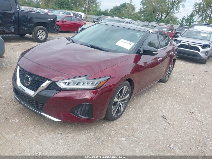 Vin: 1n4aa6av7kc362199, lot: 46584521, nissan maxima 3.5 sl 20192