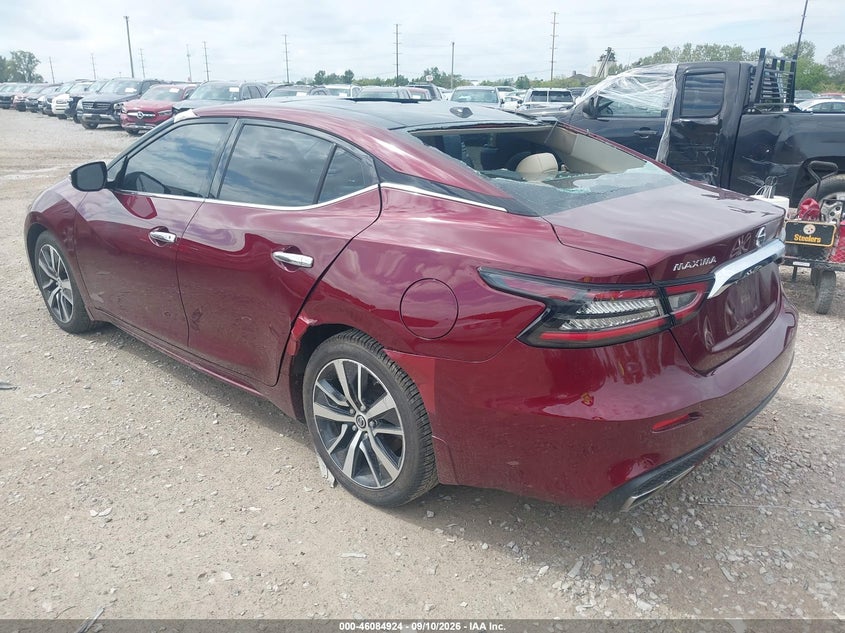 Vin: 1n4aa6av7kc362199, lot: 46584521, nissan maxima 3.5 sl 20193