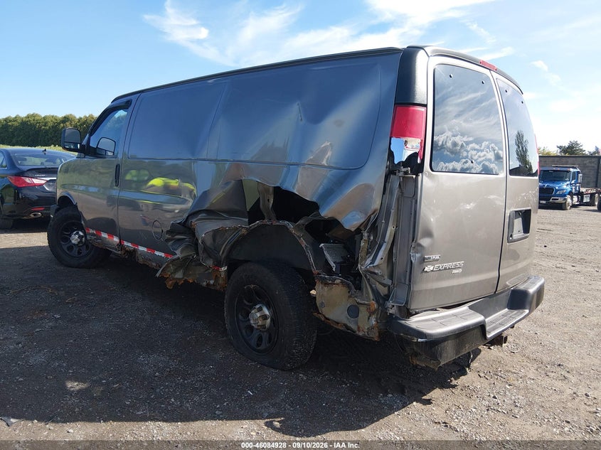 CHEVROLET EXPRESS 1500 2009 VIN 1GCFH154591177624