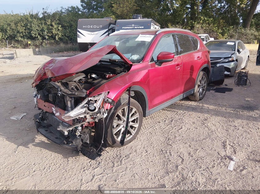 Vin: jm3kfbeyxk0556568, lot: 46584536, mazda cx-5 signature 20192