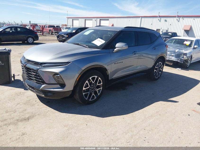 Vin: 3gnkbers1ss190107, lot: 46584543, chevrolet blazer fwd rs 20252