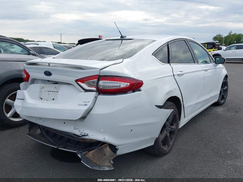 Vin: 3fa6p0t94fr227173, lot: 46584558, ford fusion se 20154