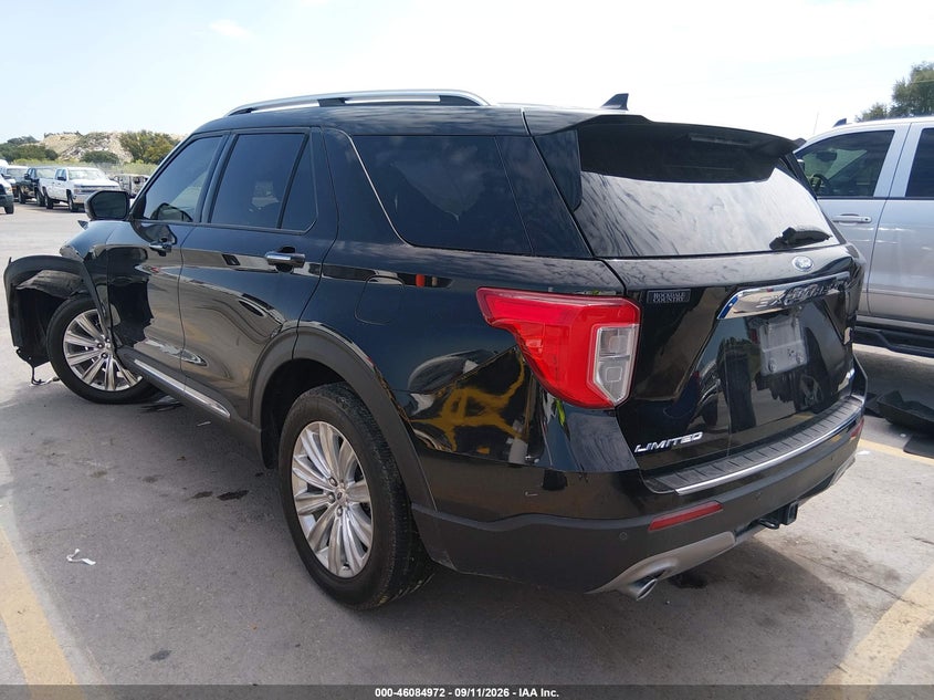 Vin: 1fmsk8fh7mga30538, lot: 46584569, ford explorer limited 20213