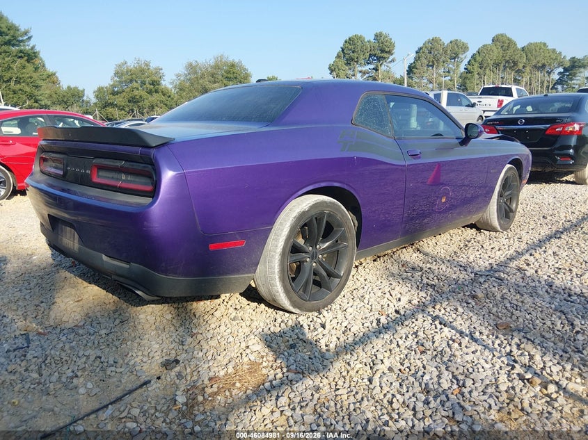 Vin: 2c3cdzbt9gh149207, lot: 46584578, dodge challenger r/t 20164