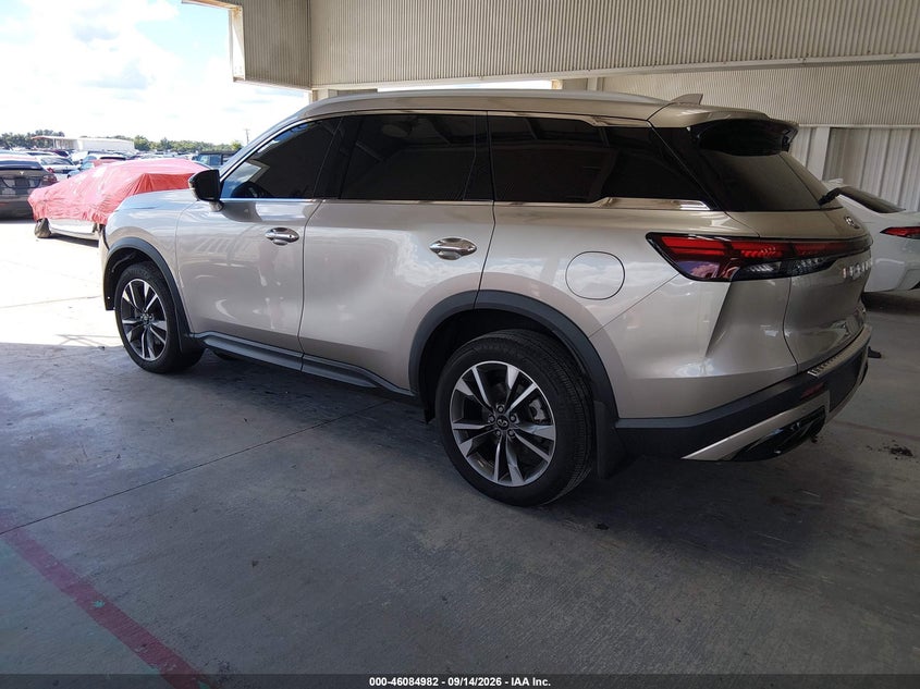 Vin: 5n1dl1frxpc360949, lot: 46584579, infiniti qx60 luxe 20233