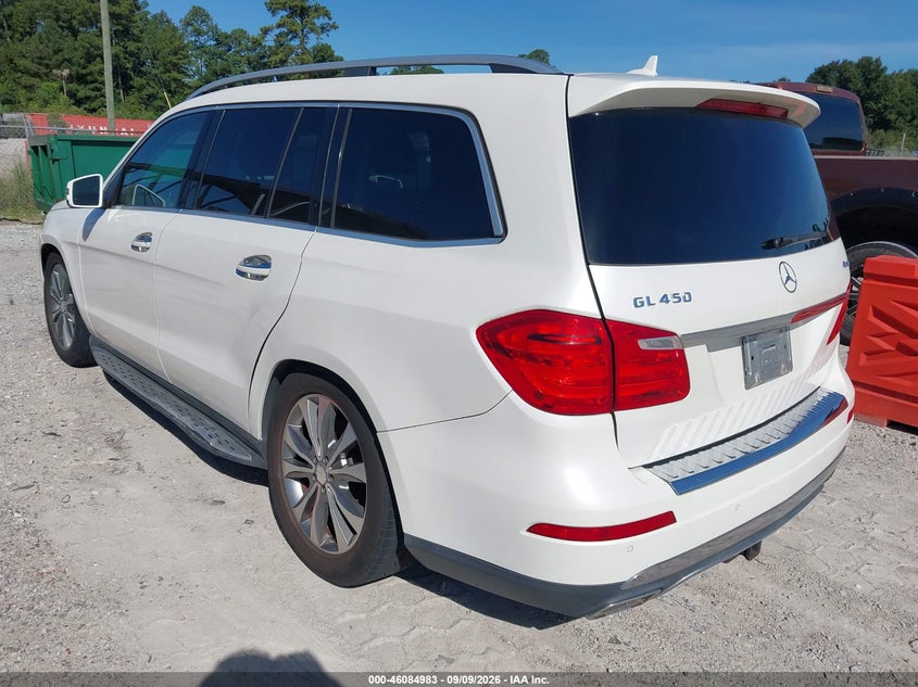 Vin: 4jgdf7ce8ea294471, lot: 46584580, mercedes-benz gl 450 4matic 20143