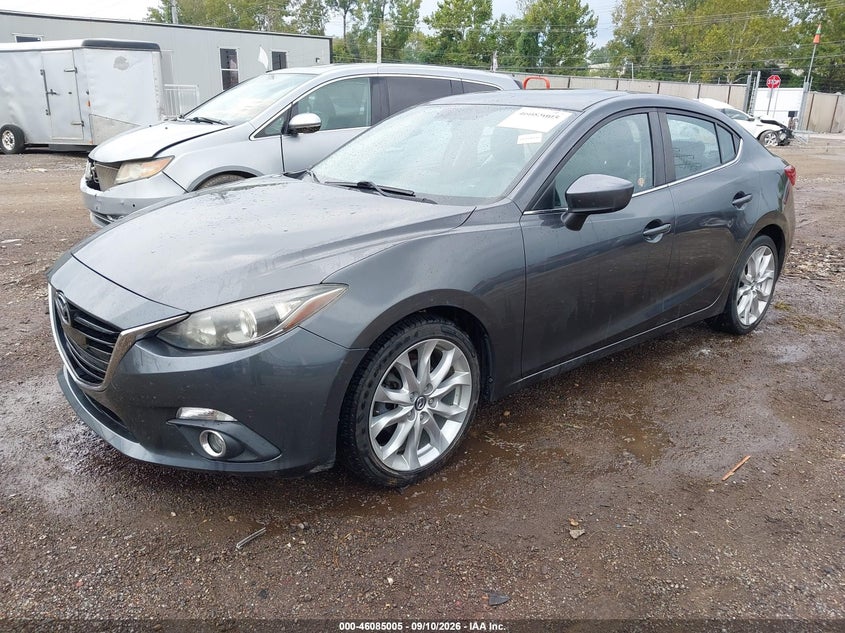 Vin: jm1bm1w33g1301385, lot: 46584602, mazda mazda3 s touring 20162