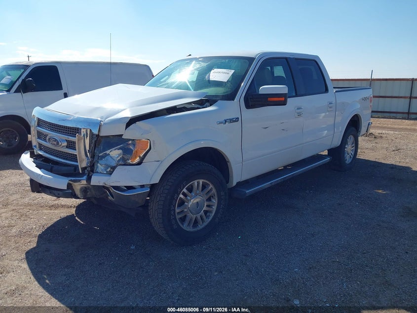 Vin: 1ftfw1ef4cfa42085, lot: 46584603, ford f-150 lariat 20122