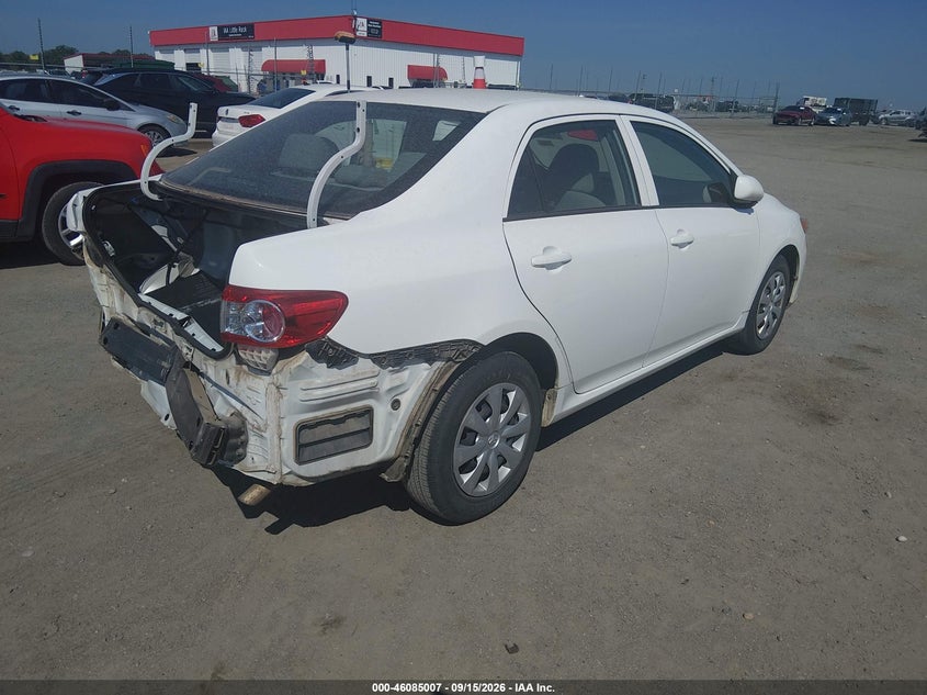 Vin: 5yfbu4ee8dp111643, lot: 46584604, toyota corolla l 20134