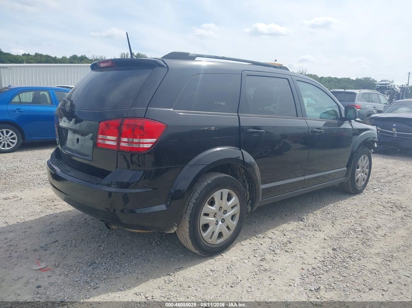 Vin: 3c4pdcab5jt524379, lot: 46584626, dodge journey se 20184
